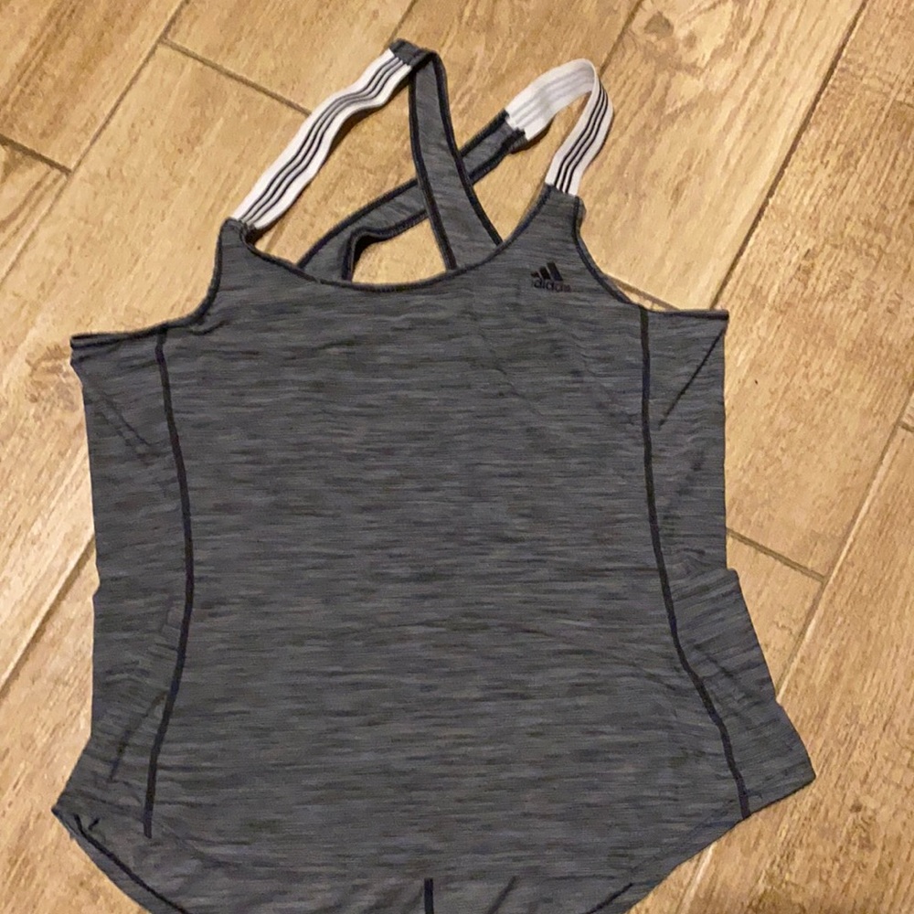 Adidas X back workout tank